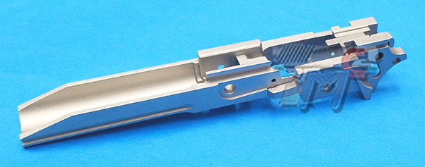 Guarder Aluminum Frame for Marui Hi-Capa 5.1 (GD Type / No Marking / Silver) - Click Image to Close